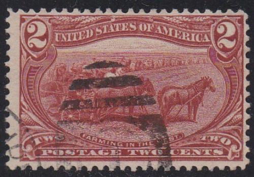 # 286 (1898) Farming the West - Sgl, Used [1]