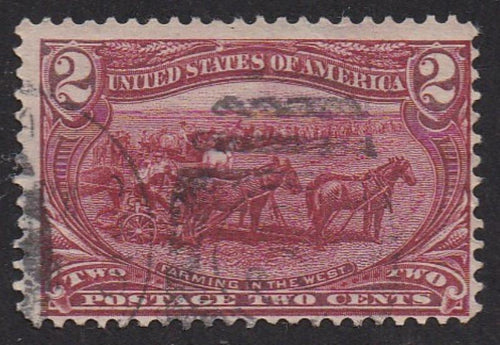 # 286 (1898) Farming the West - Sgl, Used [2]