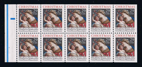 # 2871Ab (1994) Madonna and Child - Bklt pane, #2, pos 6, MNH