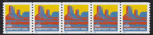 # 2902 (1995) Butte - PS/5, #S111, 1R BN, MNH
