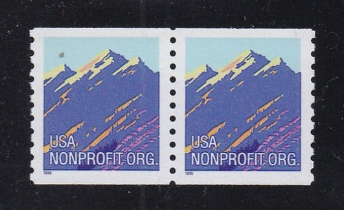 # 2903 (1996) Mountain - Coil pr, MNH