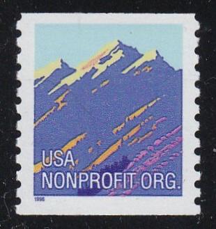 # 2903 (1996) Mountain - Coil sgl, MNH