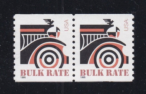 # 2905 (1995) Auto, small date - Coil pr, MNH