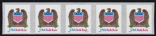 # 2907 (1996) Eagle & Shield - PS/5, #S11111, BN 05780, MNH