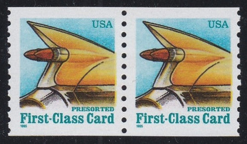 # 2908 (1995) Tail Fin - Coil pr, MNH