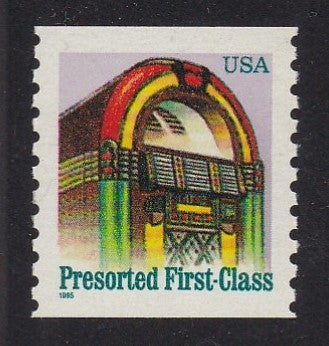 # 2911 (1995) Juke Box - Coil sgl, MNH