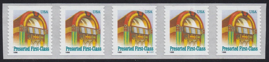 # 2912A (1996) Juke Box - PS/5, #S11111, MNH