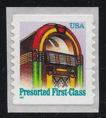 # 2912B (1997) Juke Box - Coil sgl, XF MNH