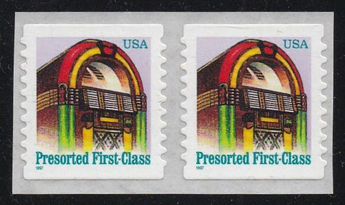 # 2912B (1997) Juke Box - Coil pair, XF MNH