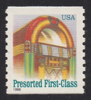 # 2912 (1995) Juke Box - Coil sgl, XF MNH