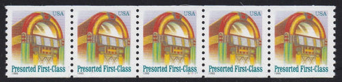 # 2912 (1995) Juke Box - PS/5, #S11111, BN 02750, MNH
