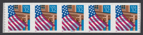 # 2915A (1996) Flag Over Porch - PS/5, 23222, 10/10, FVF MNH
