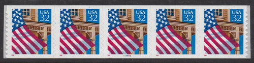 # 2915A (1996) Flag over Porch - PS/5, #87898, FVF MNH