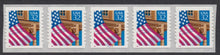 # 2915D (1997) Flag Over Porch - PS/5, #11111, 9/10, VF MNH, BN 0600, 1L