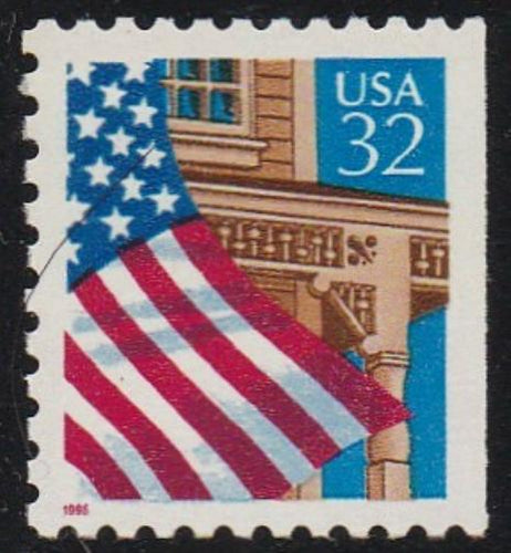# 2916 (1995) Flag over Porch - Bklt sgl, MNH