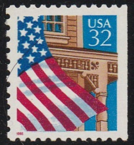 # 2916 (1995) Flag over Porch - Bklt sgl, MNH