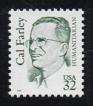 # 2934 (1996) Farley, Green, SSP tag, LGG, perf 11.2 - Sgl, XF MNH