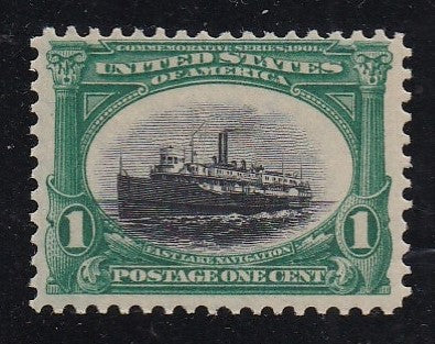 # 294 (1901) Steamship - Sgl, MNH [1]