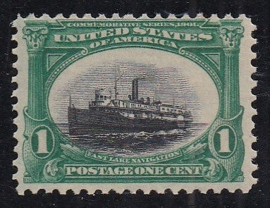# 294 (1901) Steamship - Sgl, MNH [2]