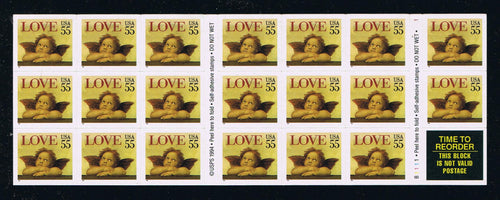 # 2960a (1995) Cherub, Type A - BKLT, #B1111-1, MNH