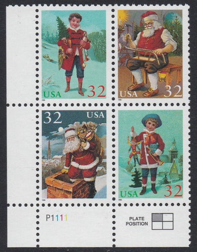# 3004-07 (1995) Santa - PB, LL #P1111, MNH