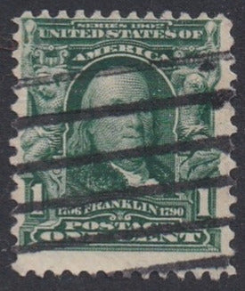 # 300 (1903) Franklin - Sgl, Used [4]