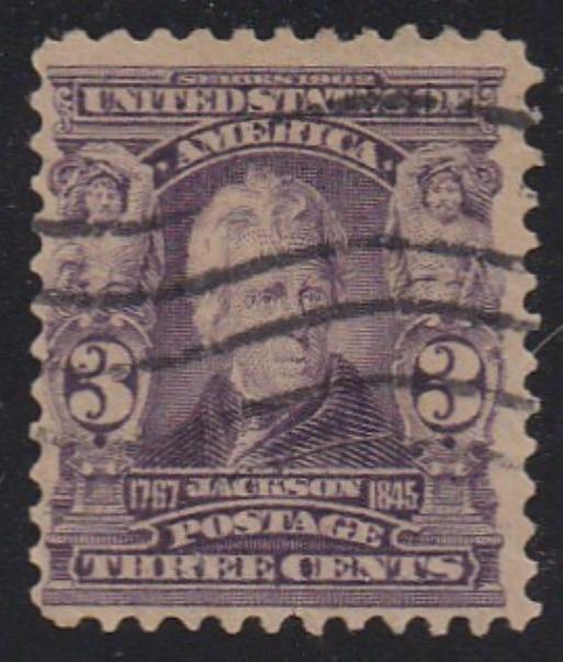 # 302 (1903) Jackson - Sgl, Used [1]