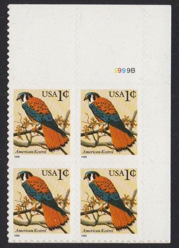 # 3031 (1999) Kestrel - PB, UR #9999B, MNH