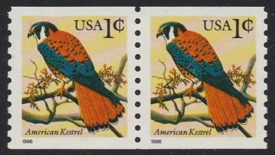# 3044a (1996) Kestrel - Coil pair, lg date