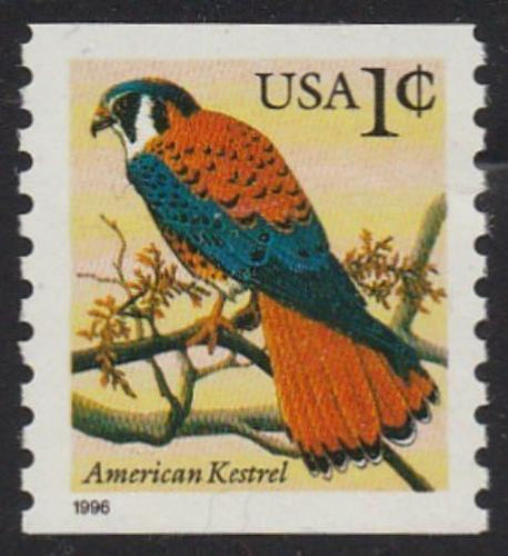 # 3044a (1996) Kestrel, large date - Coil sgl, MNH