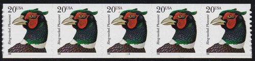 # 3055 (1998) Pheasant - PS/5, #1111, XF MNH