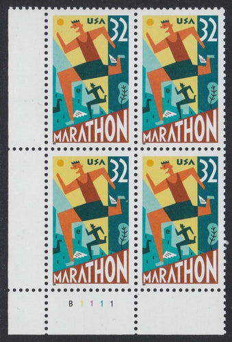 # 3067 (1996) Marathon - PB, LL #B1111, MNH
