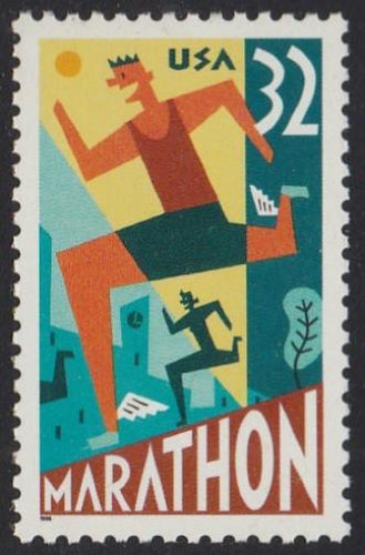 # 3067 (1996) Marathon - Sgl, MNH