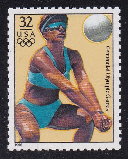 # 3068k (1996) Olympics, Volleyball - Sgl, MNH