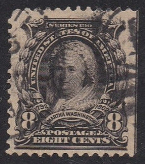 # 306 (1902) Martha - Sgl, Used [1]