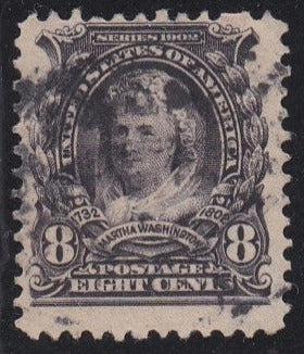 # 306 (1902) Martha - Sgl, Used [2]
