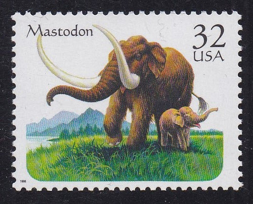 # 3079 (1996) Mastodon - Sgl, MNH