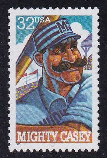 # 3083 (1996) Mighty Casey - Sgl, MNH