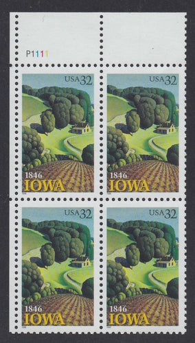 # 3088 (1996) Iowa - PB, UL #P1111, MNH