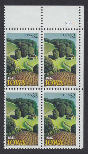 # 3088 (1996) Iowa - PB, UR #P1111, MNH