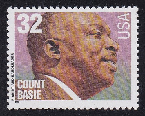 # 3096 (1996) Count Basie - Sgl, MNH