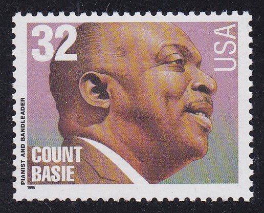 # 3096 (1996) Count Basie - Sgl, MNH