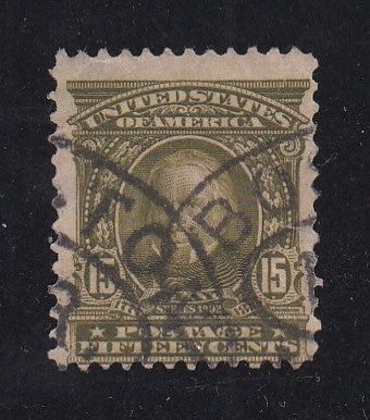 # 309 (1903) Clay - Sgl, Used [2]