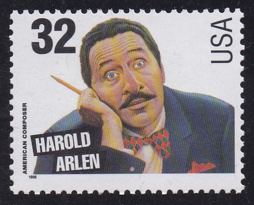 # 3100 (1996) Harold Arlen - Sgl, MNH