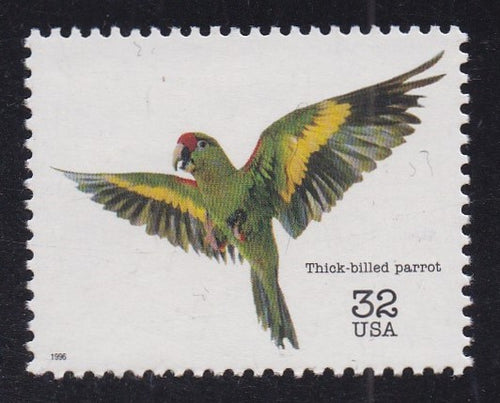# 3105b (1996) Parrot - Sgl, MNH