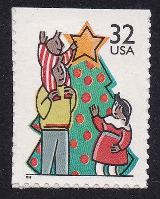 # 3114 (1996) Family Holiday, Tree - Bklt sgl, MNH