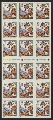 # 3117a (1996) Holiday Skating - BKLT, #V1111, MNH