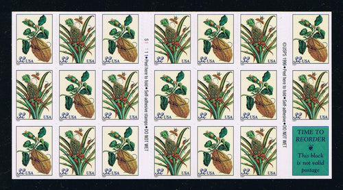 # 3127a (1997) Botanical Prints - BKLT, S11111, MNH