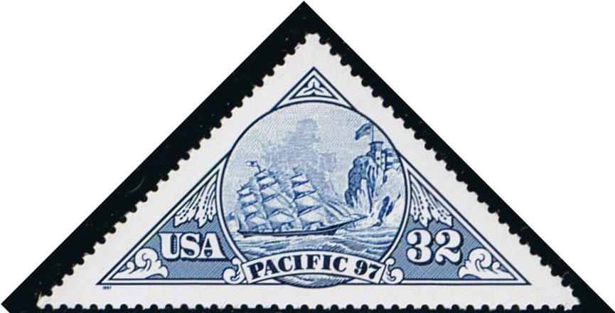 # 3130 (1997) Stamp Exposition, Clipper Ship - Sgl, MNH