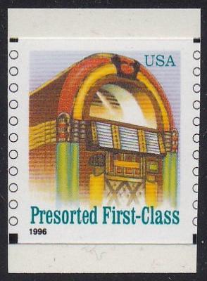 # 3132 (1997) Juke Box - Coil sgl, MNH